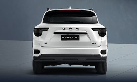 HAVAL H7 Black Edition rear view