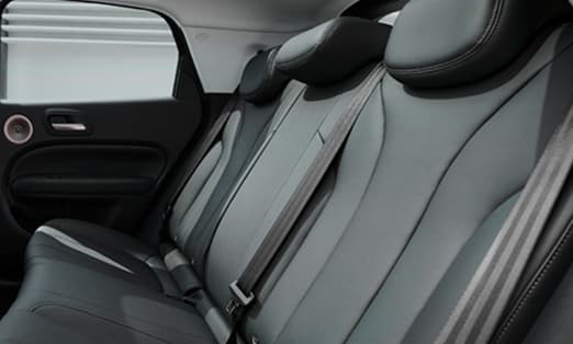 GWM ORA 5 synthetic leather seats and ISOFIX