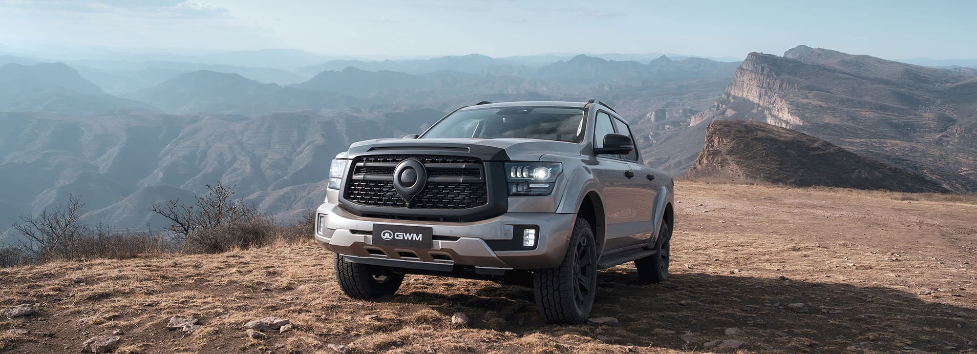 GWM P500 mountain banner
