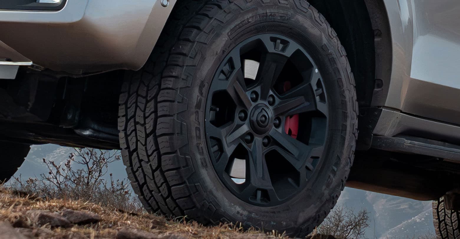 GWM P500 split tailgate detail