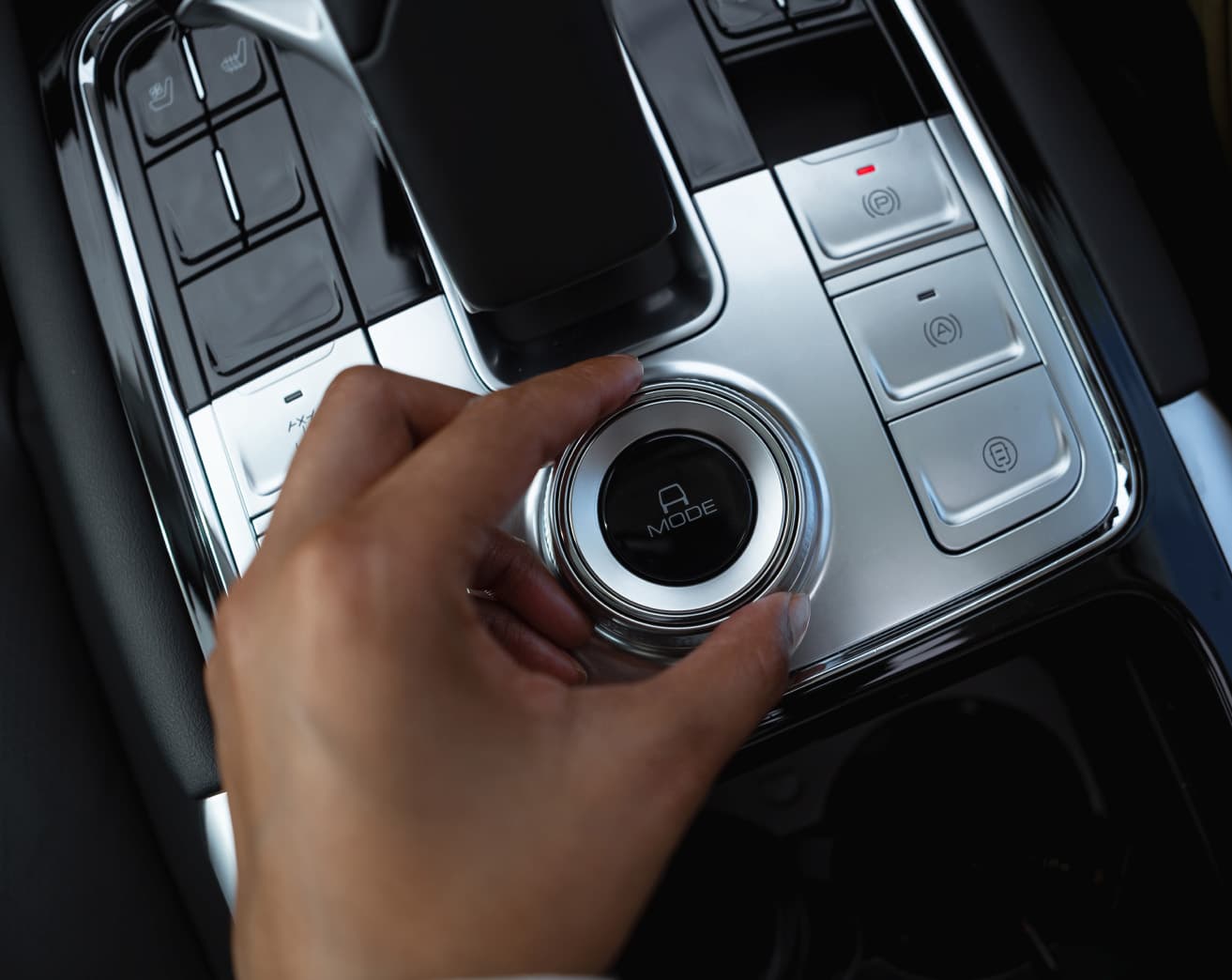 GWM P500 gear selector detail