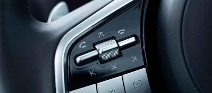 GWM P500 interior trim detail
