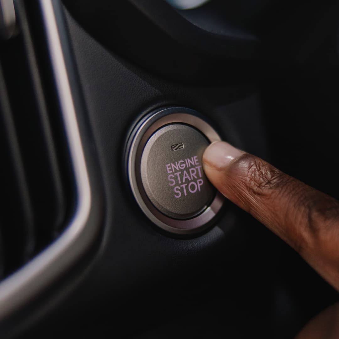 GWM P300 SX engine start button