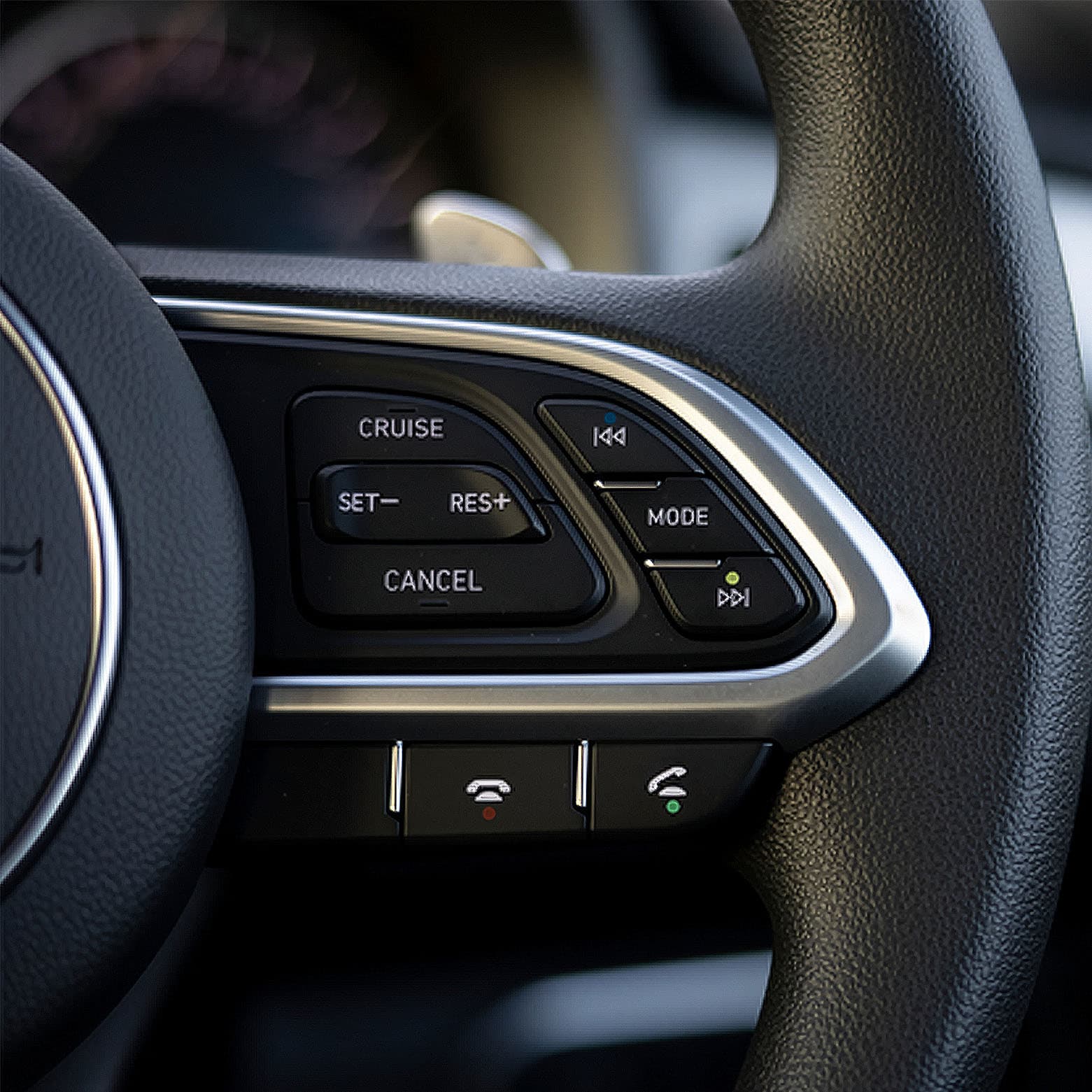 GWM P300 SX steering controls
