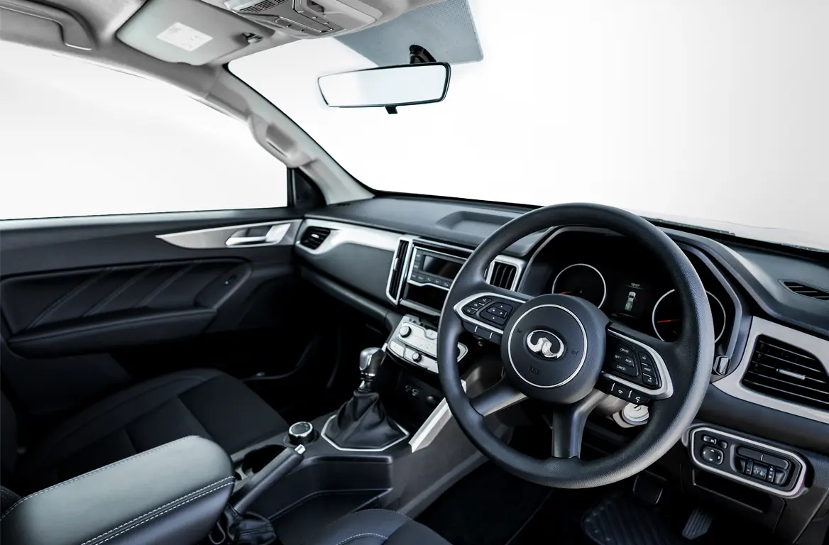 GWM P300 SX dashboard